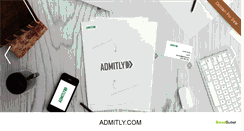 Desktop Screenshot of admitly.com
