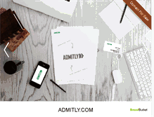 Tablet Screenshot of admitly.com